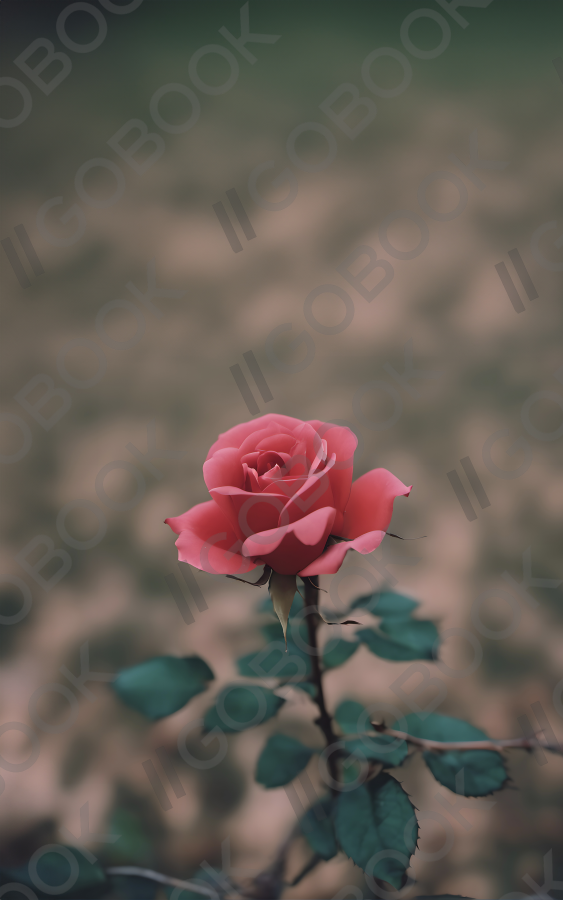 柔美的腮紅花