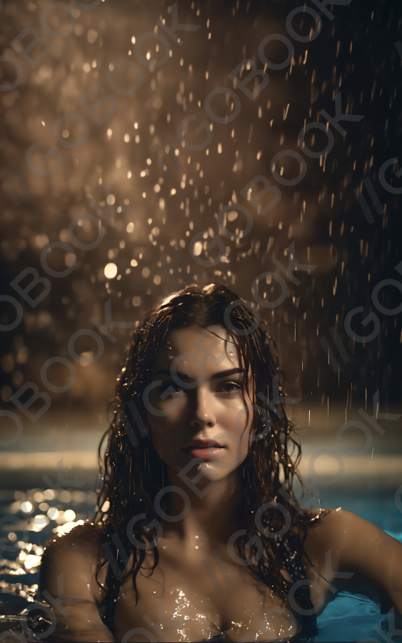 雨中肖像