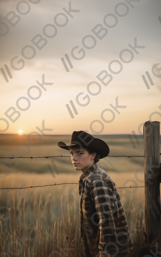 夕陽牛仔的思緒