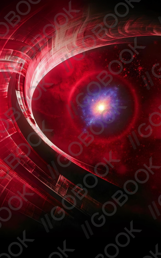 宇宙紅色漩渦